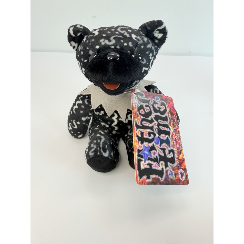 Father Time 7" Grateful Dead Bean Bear With Tag Series 4 Liquid Blue Plush